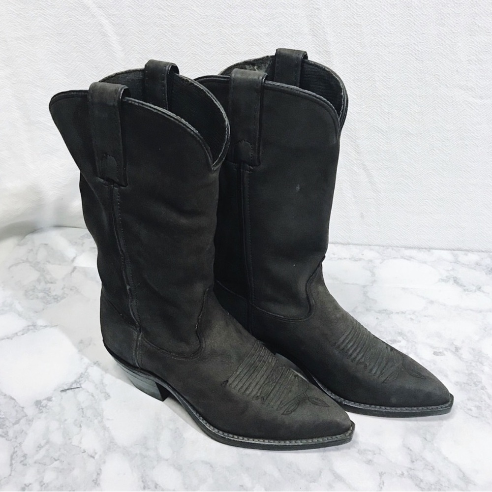 Vintage Wrangler cowboy boots